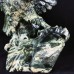 Amazing 16.4'' Crystal Eagle Sculpture Nine Dragon Jade Eagle Hand Carved Collection Animal Figurines Crystal Healing Decor