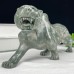 9'' Crystal Leopard Nine Dragon Leopard Figurines Hand Carved Animal Statue Collectable Home Decor Reiki Healing