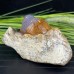 4.8'' Crystal Birds Chalcedony Jasper Geode Carving Birds Statue Sculpture Healing Polished Stone Collection Decoration Gift