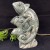 5‘’ Crystal Animal Nine Dragon Jade Chameleon Hand Carved Animal Statue Art Crafts Decoration