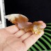 Quartz Rock Crystal Wings Chalcedony Jasper Angel Wings Blue Agate 3D Flying Wings