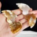 Quartz Rock Crystal Wings Chalcedony Jasper Angel Wings Blue Agate 3D Flying Wings