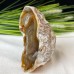 5.0" Quartz Rock Crystal Snake, Chalcedony Jasper Snake Sculpture, Reki Healing Craft