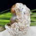 4.7‘ Quartz Rock Crystal Monkey Sculpture, Reki Healing Home Decor Statue, Gift for Man