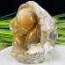 4.3”Quartz Rock Crystal Monkey Reki Healing Crystal Monkey Sculpture