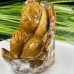 Cute Goede Carved Crystal Animals Nice Carving Crystal Statue Sculpture