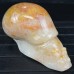 3.2''Chalcedony Jasper Snail Hand Carved Rose Quartz Crystals Reiki Healing Gifts Home Office Decoration