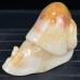 3.2''Chalcedony Jasper Snail Hand Carved Rose Quartz Crystals Reiki Healing Gifts Home Office Decoration