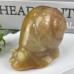 2 .4''Chalcedony Jasper Snail Hand Carved Quartz Crystals Animal Reiki Healing Gifts Home Office Decoration