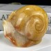 2.6''Chalcedony Jasper Snail Hand Carved Rose Quartz Crystals Reiki Healing Children's Day Gifts Home Office Decoration