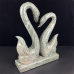 10.58kg Crystal Couple Swan Statue Nine Dragon Jade Animal Polished Hand Carved Figurines Reiki Healing Home & Office Decor