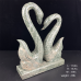 10.58kg Crystal Couple Swan Statue Nine Dragon Jade Animal Polished Hand Carved Figurines Reiki Healing Home & Office Decor