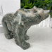 7.6LB Nine Dragon Jade Carved Crystal Polar Bear Craft 9 inches Crystal Bear Carvings