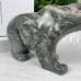 7.6LB Nine Dragon Jade Carved Crystal Polar Bear Craft 9 inches Crystal Bear Carvings