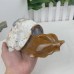 Giant 4.7LB Chalcedony Jasper Carved Crystal Snail Sculpture, 8.7 2130g