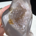 3.5“ Natural Amethyst Geode Agate Crystal Rabbite Cute Hand Carved Decoration Healing Dainty Cute