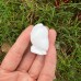 DO-Mini White Chalcedony Carved Crystal Owl, Home Decor Collection of Owl Sculpture