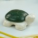 Natural Carved Crystal Tortoise, Reki Healing Crystal Turtle for Home Decor