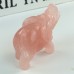 Mini Crystal Elephant Carving, Reki Healing Crystal Elephant Crystals for Home Decor