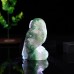 Stunning 4.5 Inch Fluorite Crystal Owl - Handcrafted Crystal Sculpture for Home Decor and Healing - Beautiful Gift Option