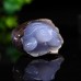 Stunning 3.2" Blue Chalcedony Cave Carved Turtle - Gorgeous Decor Piece for Your Home or Office