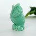 Hand Carved 2.0 inch Australian Jade Owl - Beautifully Crafted with Meticulous Detail - Perfect Gift for Owl Enthusiasts