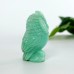 Hand Carved 2.0 inch Australian Jade Owl - Beautifully Crafted with Meticulous Detail - Perfect Gift for Owl Enthusiasts