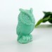 Hand Carved 2.0 inch Australian Jade Owl - Beautifully Crafted with Meticulous Detail - Perfect Gift for Owl Enthusiasts