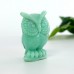 Hand Carved 2.0 inch Australian Jade Owl - Beautifully Crafted with Meticulous Detail - Perfect Gift for Owl Enthusiasts