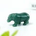 2" Hippopotamus Hippo Hand Carved Green Aventurine Quartz Crystal Healing