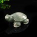 3" Tortoise Turtle Hand Carved Nine Dragon Jade Natural Crystal Quartz Healing