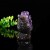 2.7" Owl Hand Carved Amethyst Quartz Geode Druse Cluster Natural Crystal Statue