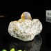 4" Monkey Yellow Chalcedony Jasper Carved Natural Crystal Statue Scupture Decor