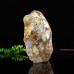 1170g 6.5" Horse Hand Carved Blue Chalcedony Natural Crystal Satute Home Decor