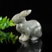 2" Rabbit Labradorite Quartz Stone Carved Natural Crystal Statue Healing