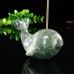 2" Carved Whale Incense Holder Natural Crystal Quartz Burner Base Stand Fengshui Home Decor