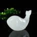 2" Carved Whale Incense Holder Natural Crystal Quartz Burner Base Stand Fengshui Home Decor