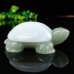 3.3" Natural Crystal Turtle Blue Chalcedony Green Aventurine Stone Quartz Statue