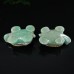 3.3" Natural Crystal Turtle Leopard Skin Stone Green Aventurine Quartz Statue