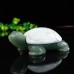 3.3" Natural Crystal Turtle Blue Aventurine White Turquoise Stone Quartz Statue