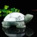 3.3" Natural Crystal Turtle Blue Aventurine White Turquoise Stone Quartz Statue