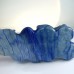 13" Crocodile Hand Carvings Blue Aventurine Natural Crystal Statue Ornaments