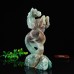 11" Amazonite Stone Sea Horse Hand Carvings Natural Crystal Statue Reiki Healing