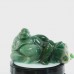 9" Green Aventurine Happy Maitreya Buddhist Buddha Statue Natural Crystal Sculpture