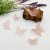 Natural Crystal Agate Gemstone Crazy Lace Agate Rose Quartz Butterfly Wall Decorations 3d Crystal Butterfly Colorful  Hand Craved 3d Butterflies Crafts