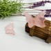 Natural Crystal Agate Gemstone Crazy Lace Agate Rose Quartz Butterfly Wall Decorations 3d Crystal Butterfly Colorful  Hand Craved 3d Butterflies Crafts