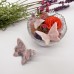 Natural Rhodonite 3D Lucky Butterfly Agate Crystal Flying Butterfly For Table Top Diy Decorative