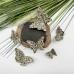 3D Crystal Butterfly Hand Craft Dalmatian Skin Jasper Lucky Flying Butterfly Art Craft For Home Decoration