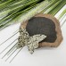 3D Crystal Butterfly Hand Craft Dalmatian Skin Jasper Lucky Flying Butterfly Art Craft For Home Decoration