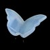 2.3" Blue Chalcedony Butterfly Wings Carved Natural Crystal Statue Decor Healing